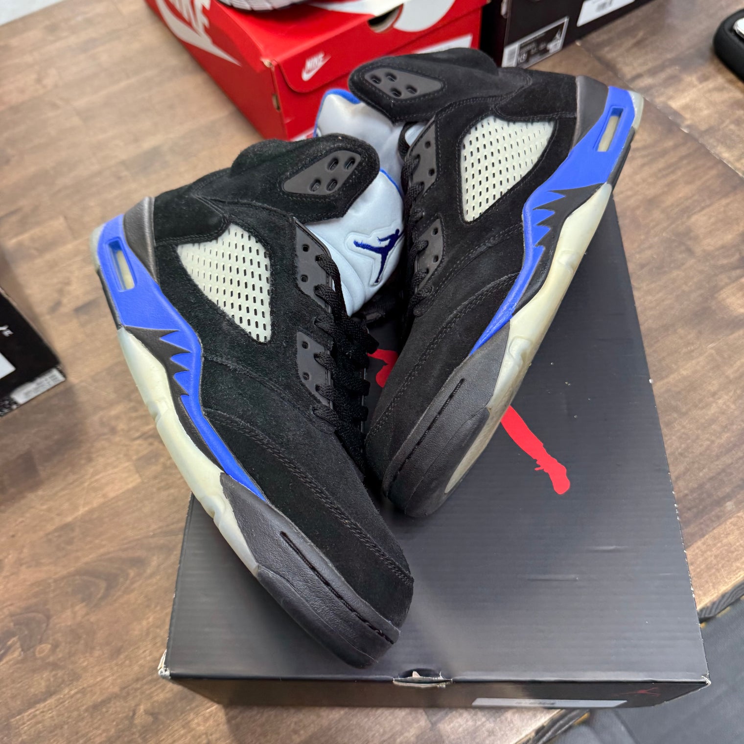 Racer Blue Jordan 5 (USED)