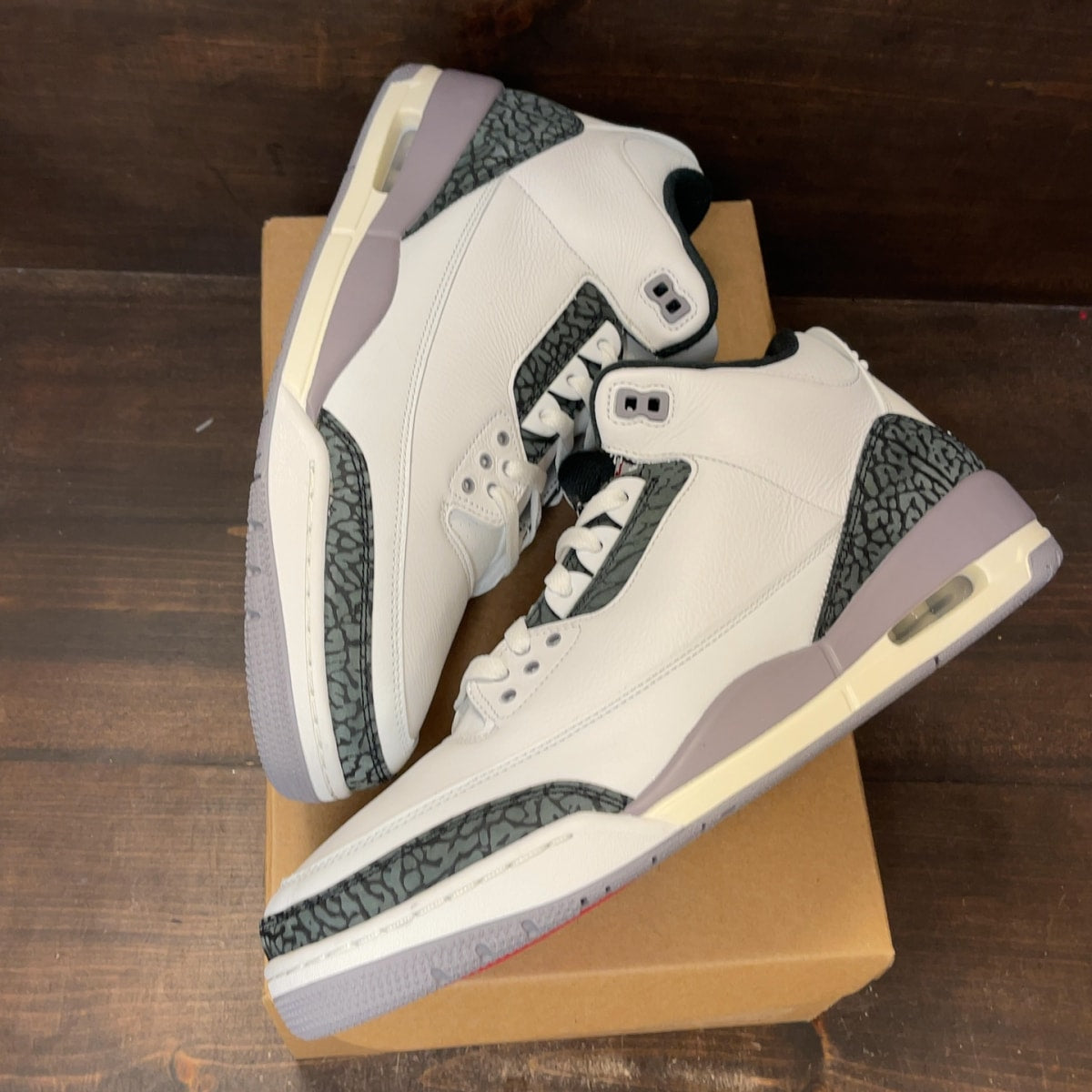 Jordan 3 Retro Cement Grey Size 13 - Image 2