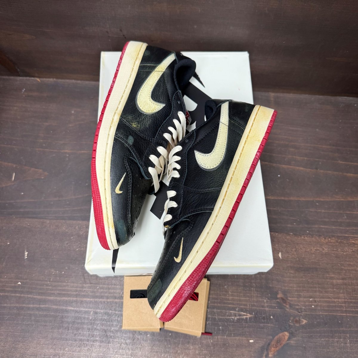 Jordan 1 Retro Low OG Nigel Sylvester Better With Time Size 10.5 (Pre-Owned) - tag