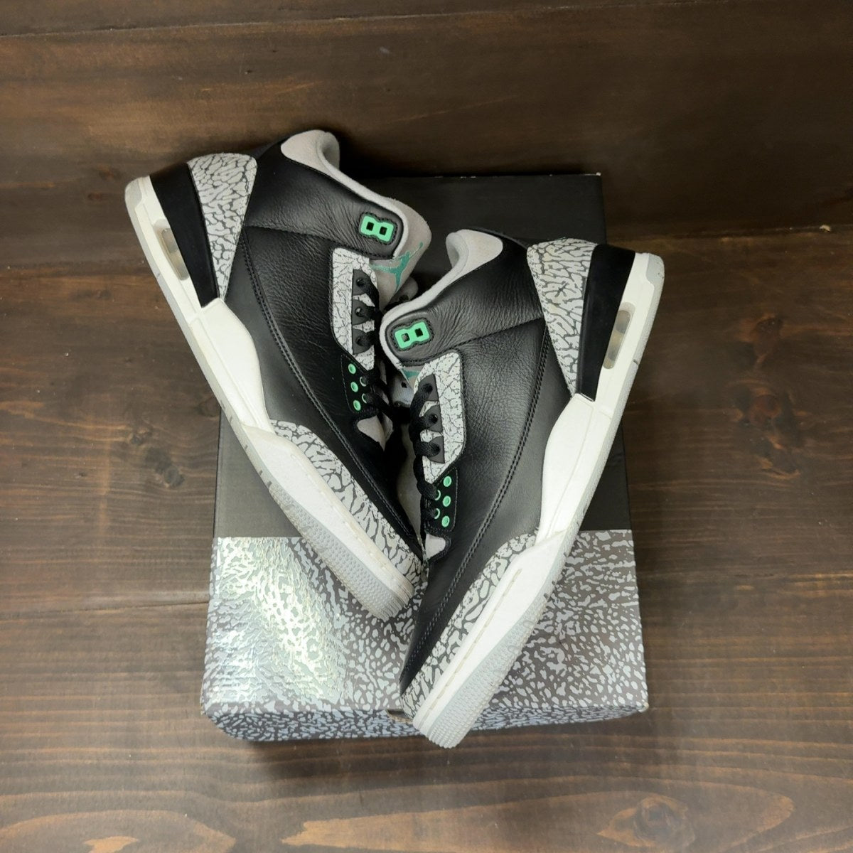 Jordan 3 Retro Green Glow - Image 2