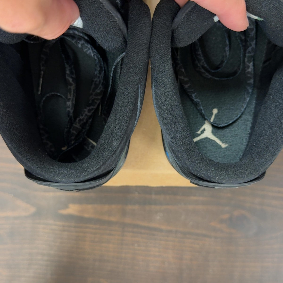 Jordan 3 Retro Black Cat (2025) Size 12 (Pre-Owned) - Image 6