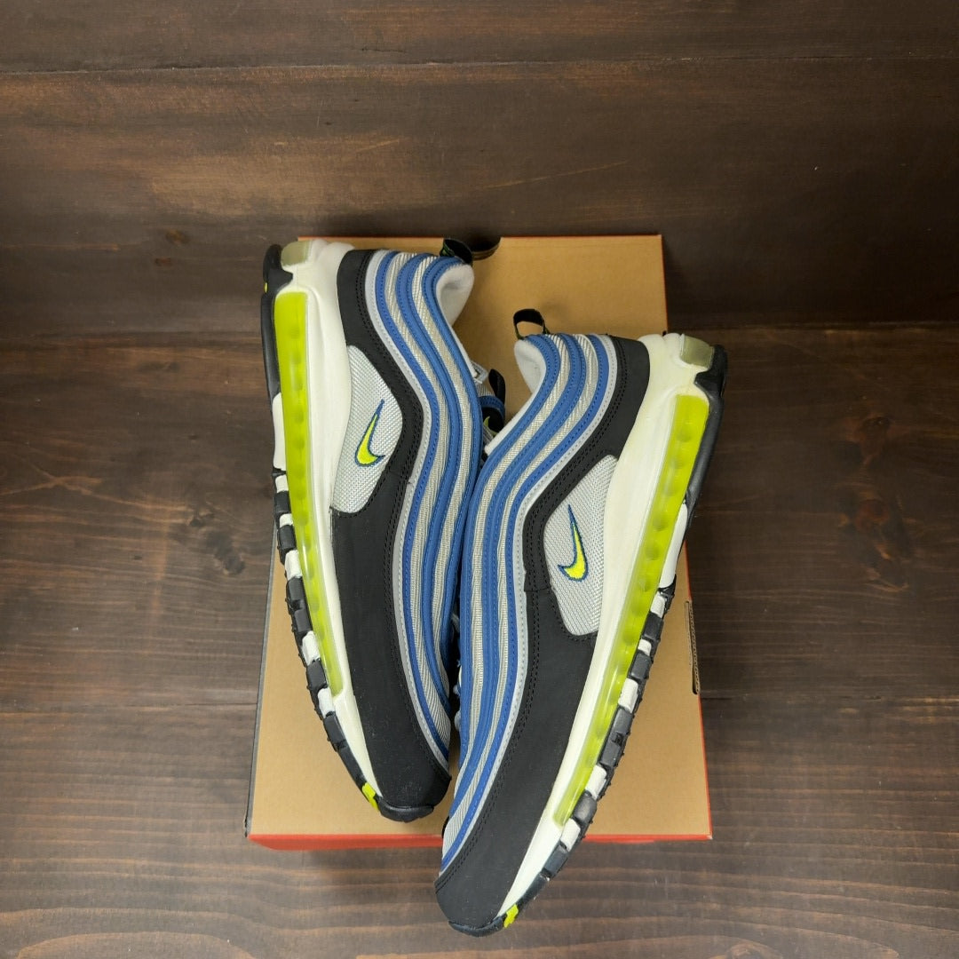 Nike Air Max 97 OG Atlantic Blue Voltage Yellow - Image 2
