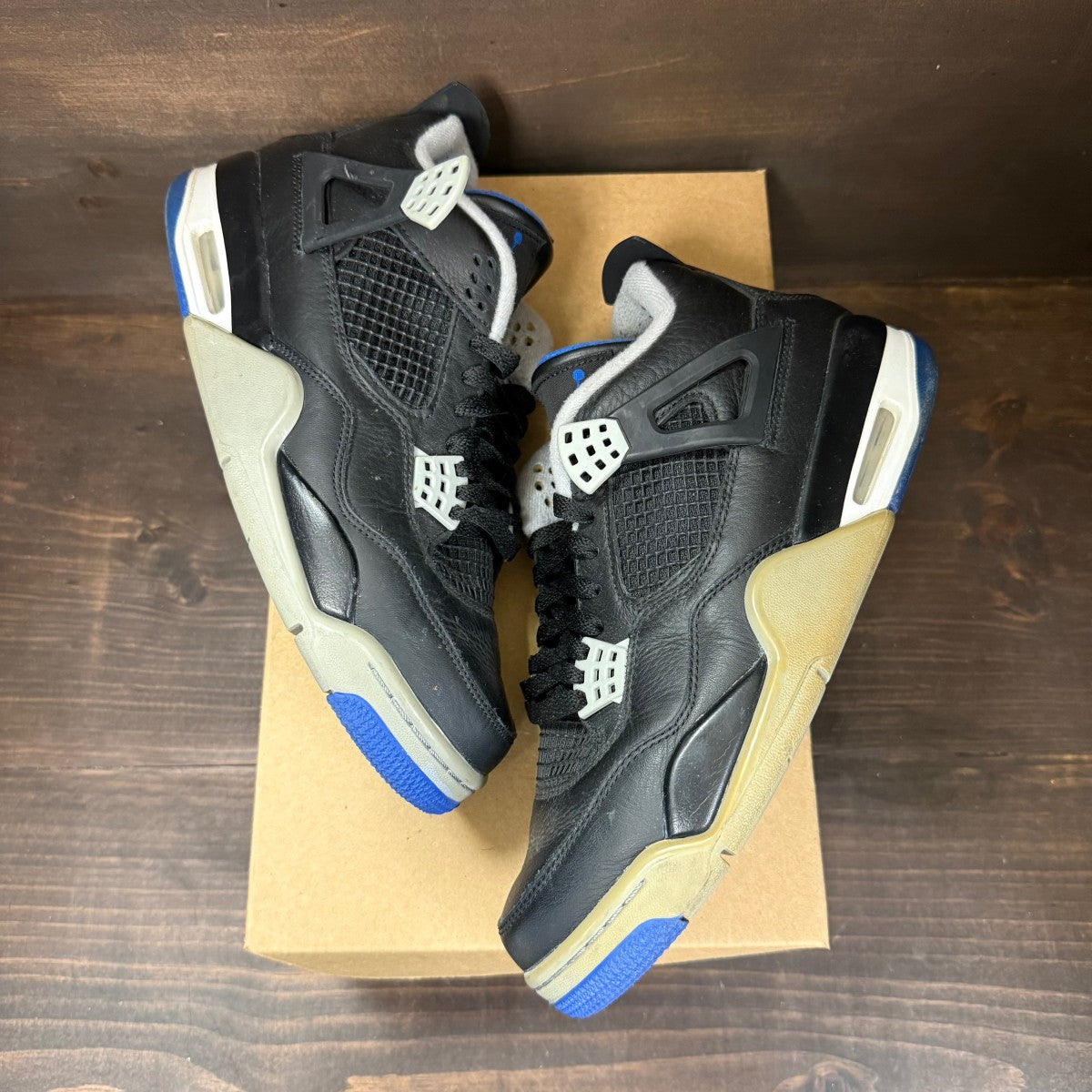Jordan 4 Retro Motorsports Alternate Size 9 (Pre-Owned) - Image 2