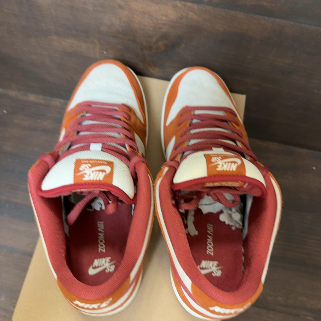 Nike SB Dunk Low Pro Dark Russet Cedar Size 12 (Pre-Owned) - Image 5