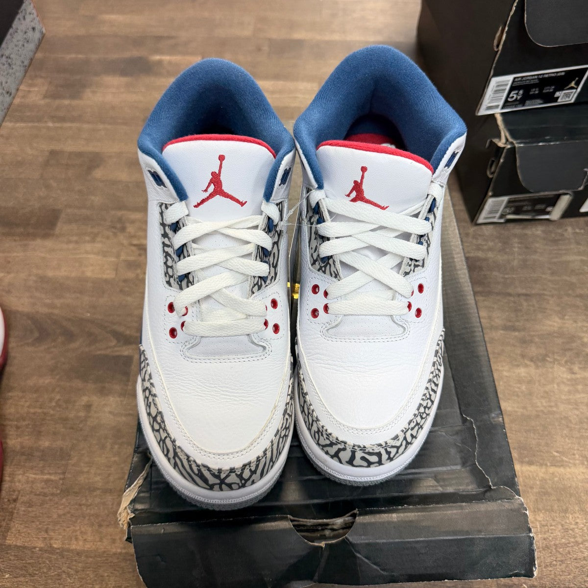 Jordan 3 Retro True Blue (2016) (GS) - Image 2