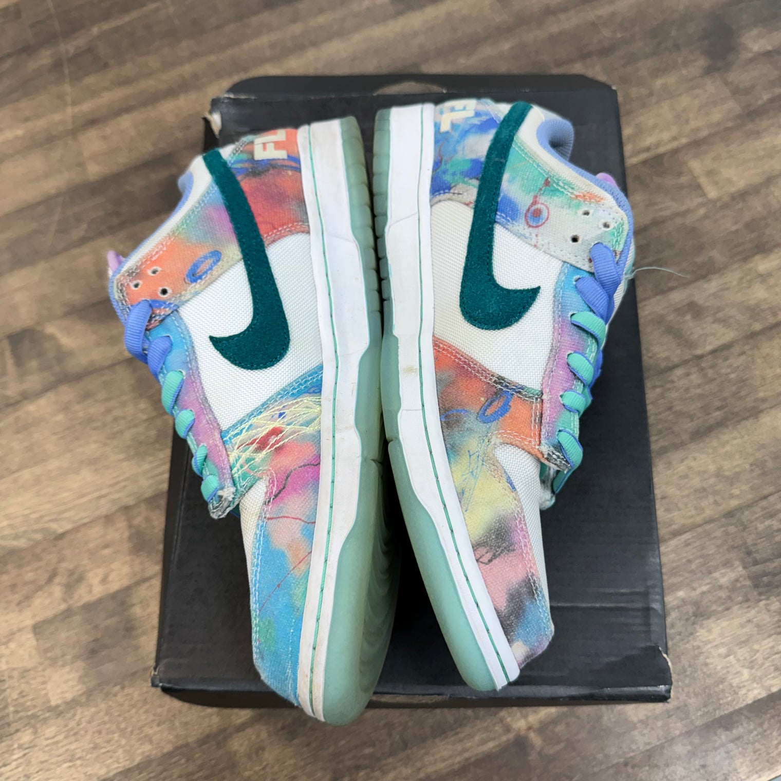 Futura SB Dunk Low (USED, Replacement Box)