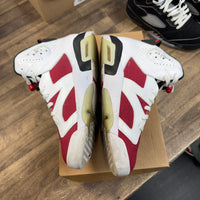 Jordan 6 Retro Carmine (2021) (US 11) (USED, No Box)