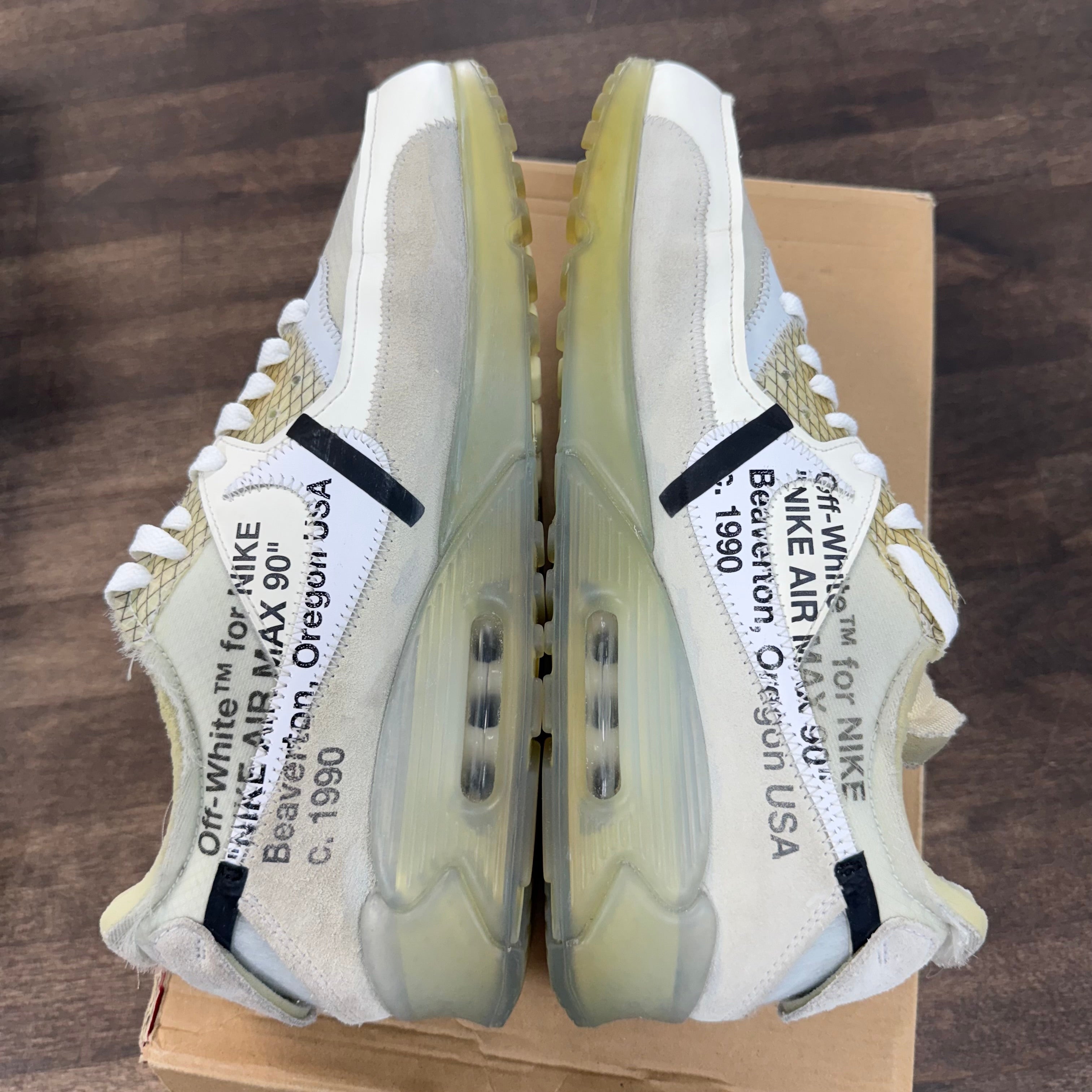 Nike Off-White Air Max 90 The Ten (USED) Size 11 (Pre-Owned) - Image 5