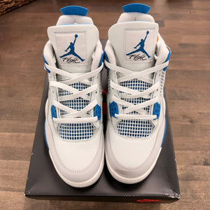 Jordan 4 Retro Military Blue (2024) Size 10 (Pre-Owned) - Image 2
