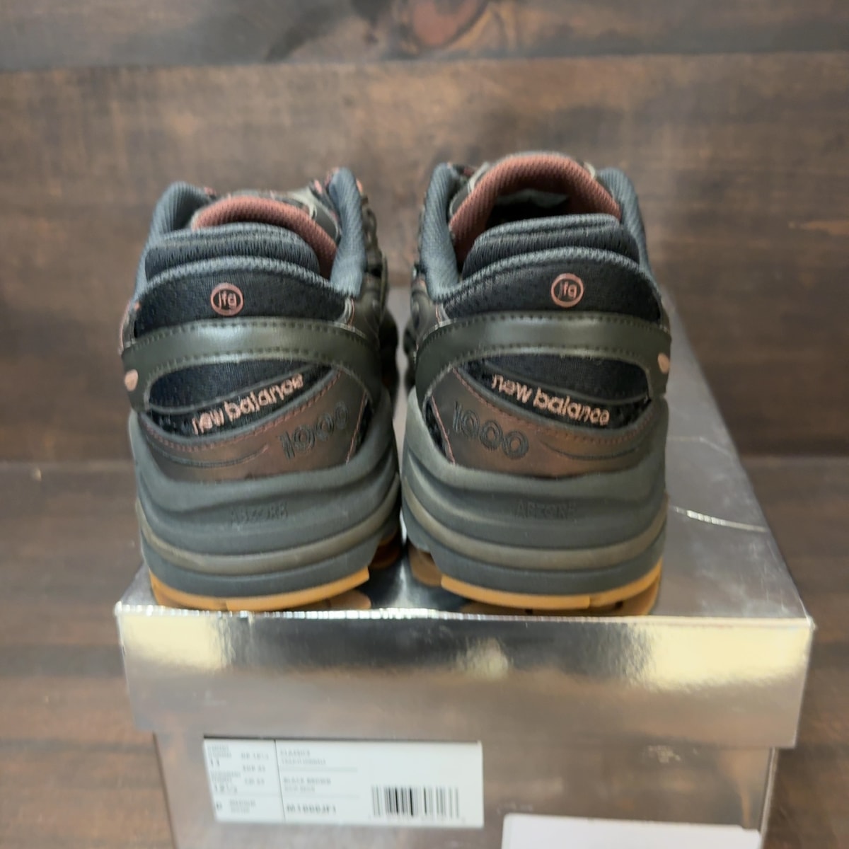 New Balance 1000 Joe Freshgoods When Things Were Pure Black Ice Size 11 (Pre-Owned) - Image 4