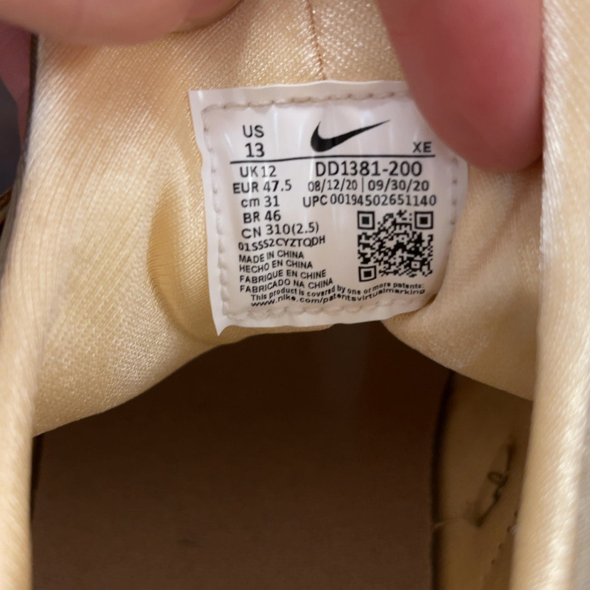 Nike Air Huarache Stussy Desert Oak (2021) Size 13 (Pre-Owned) - Image 7