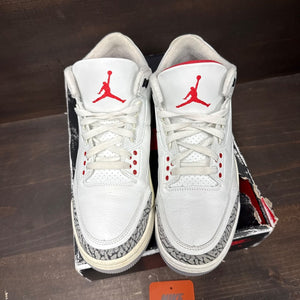 Jordan 3 Retro White Cement Reimagined Size 9.5 (Pre-Owned)