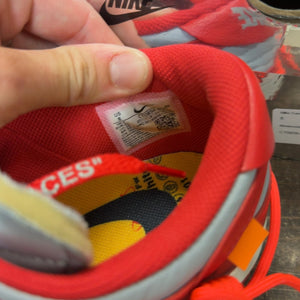 Nike Dunk Low Off-White University Red - Image 7