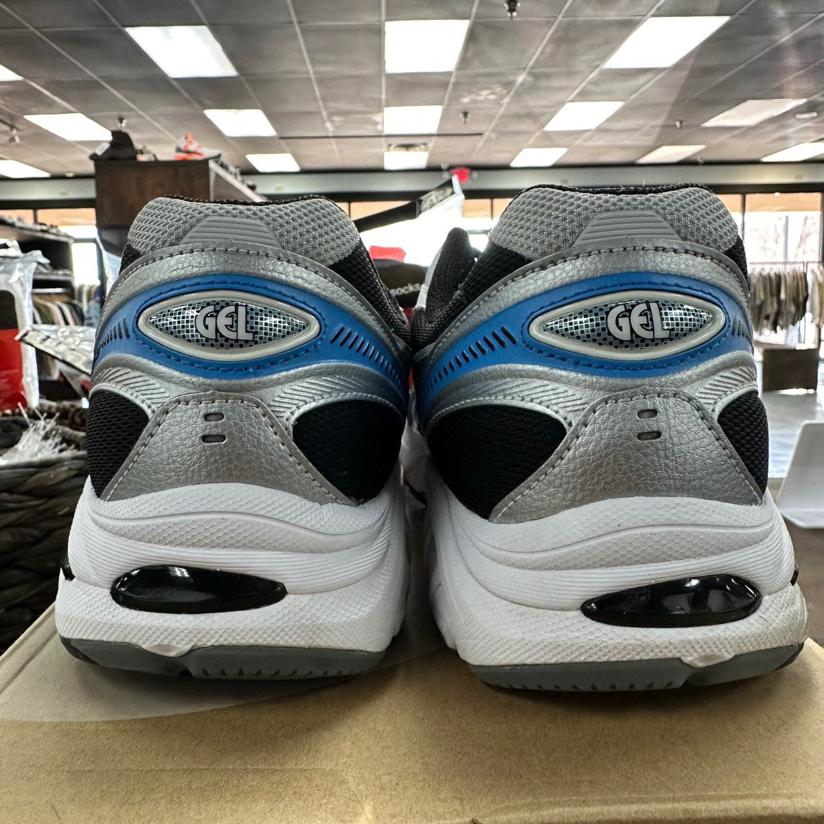 ASICS GT-2160 Black Pure Silver Bright Blue - Image 4