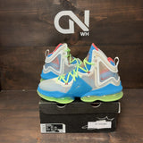 Nike LeBron 19 Dutch Blue Lime Glow - Image 1