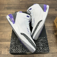 Dark Iris Jordan 3 (USED)