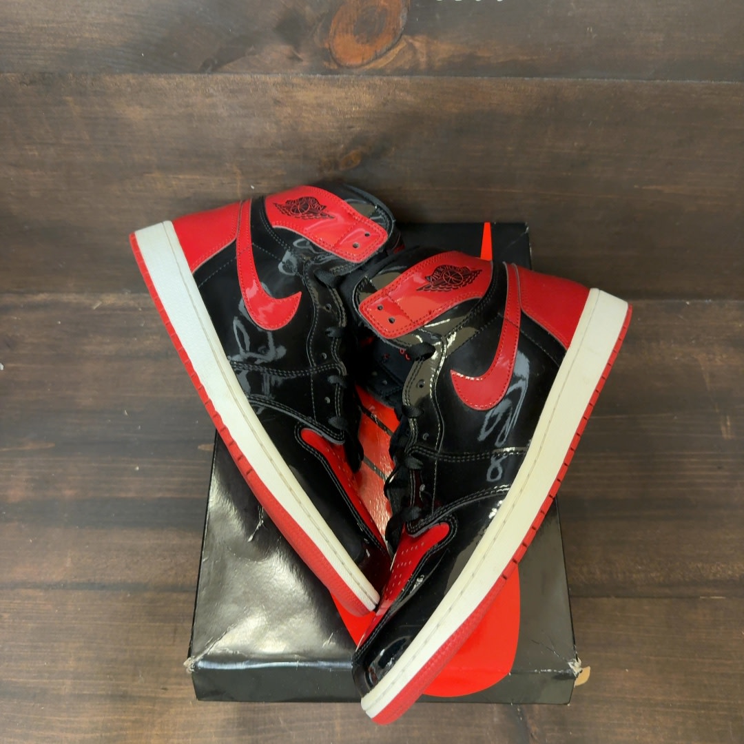 Jordan 1 Retro High OG Patent Bred - Image 2