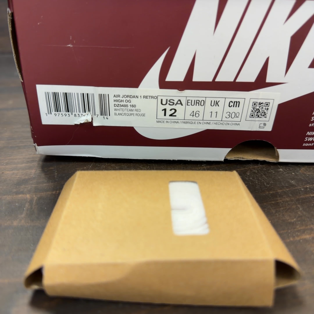 Jordan 1 Retro High OG Artisanal Team Red - Image 7