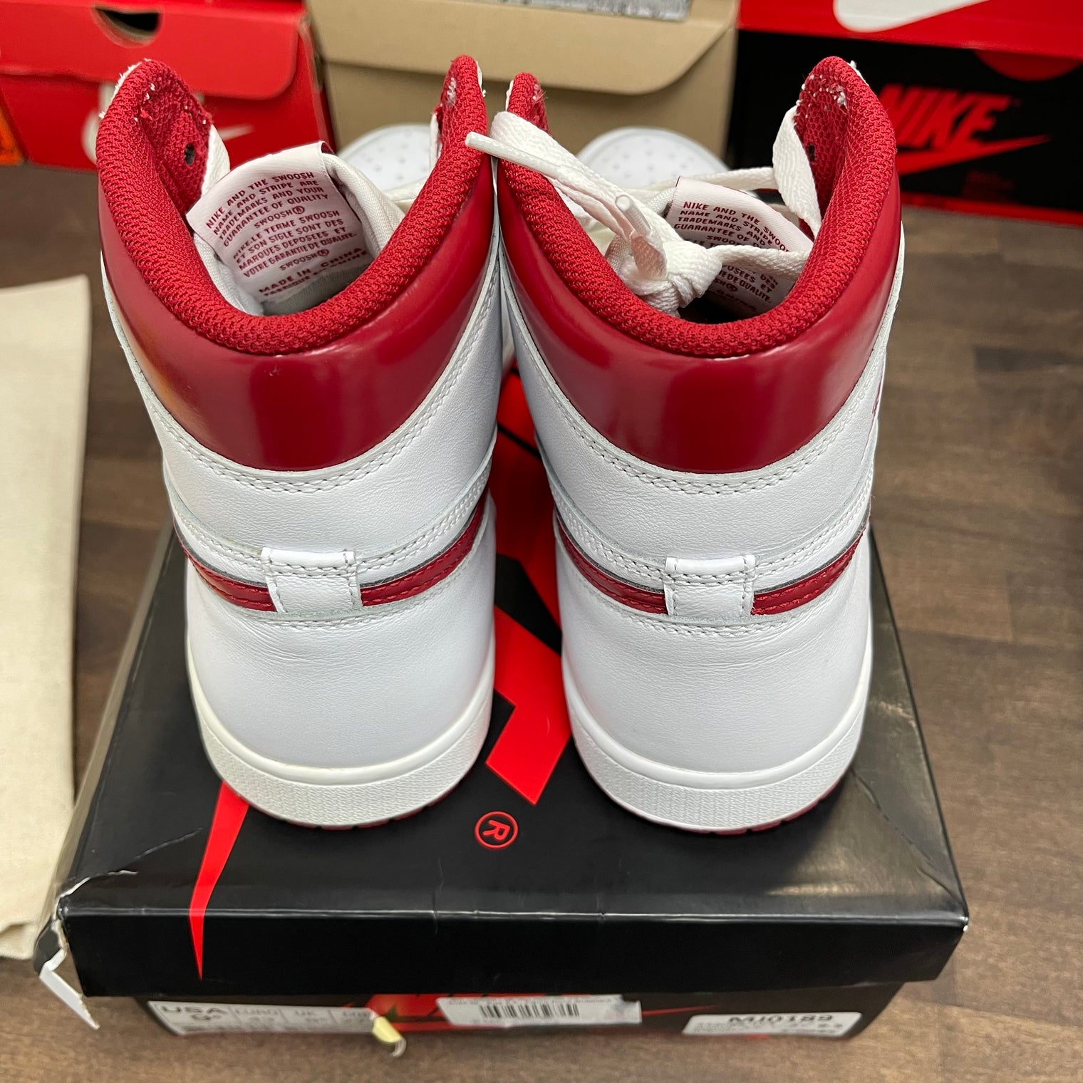 Metallic Red Jordan 1 High (USED)