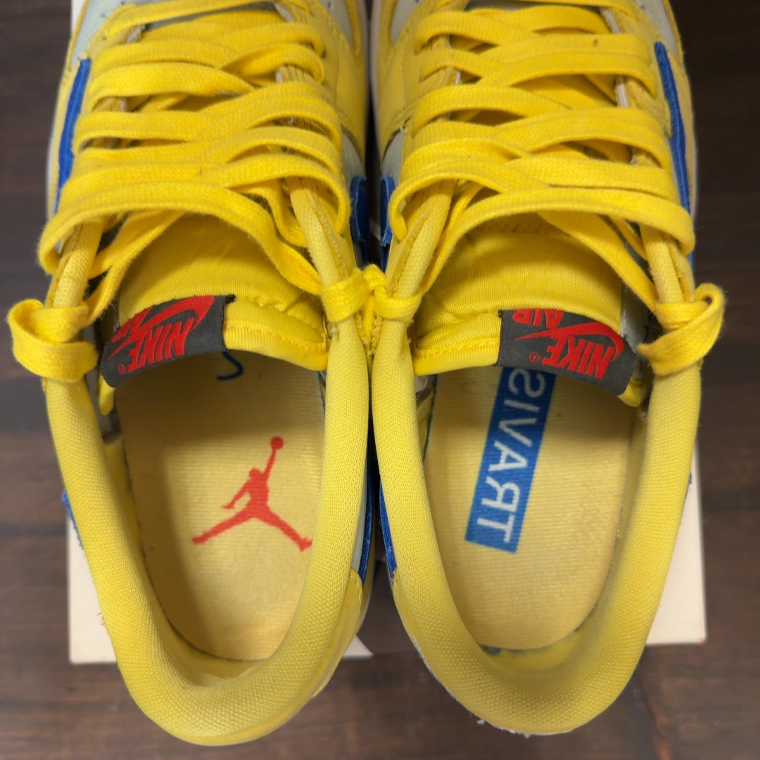 Jordan 1 Retro Low OG SP Travis Scott Canary (Women's) - Image 5