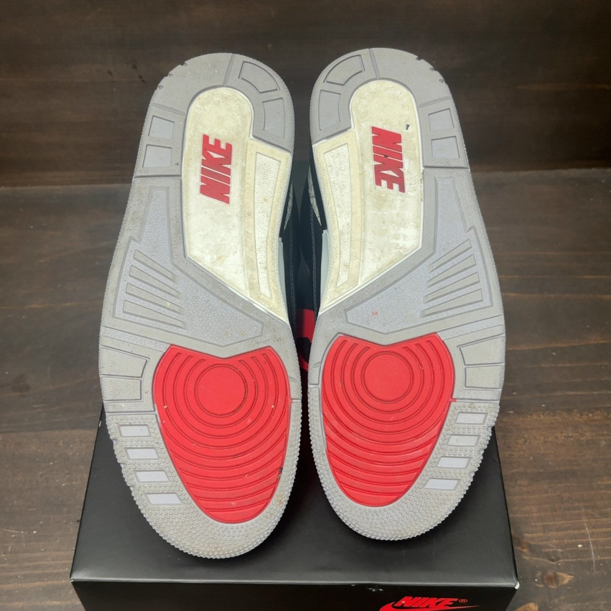 Jordan 3 Retro OG Black Cement (2024) Size 8.5 (Pre-Owned) - Image 6