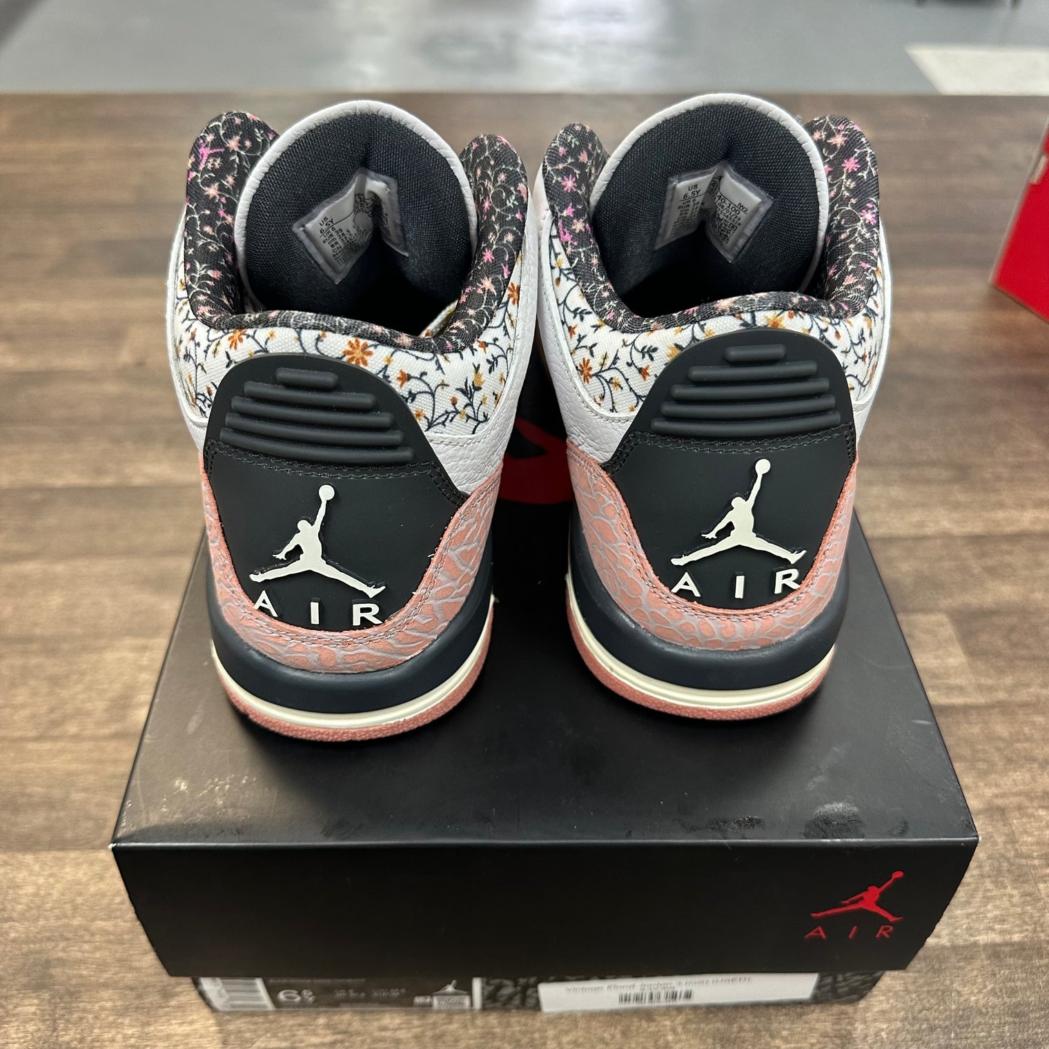 Vintage Floral Jordan 3 (GS) (USED)
