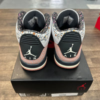 Vintage Floral Jordan 3 (GS) (USED)