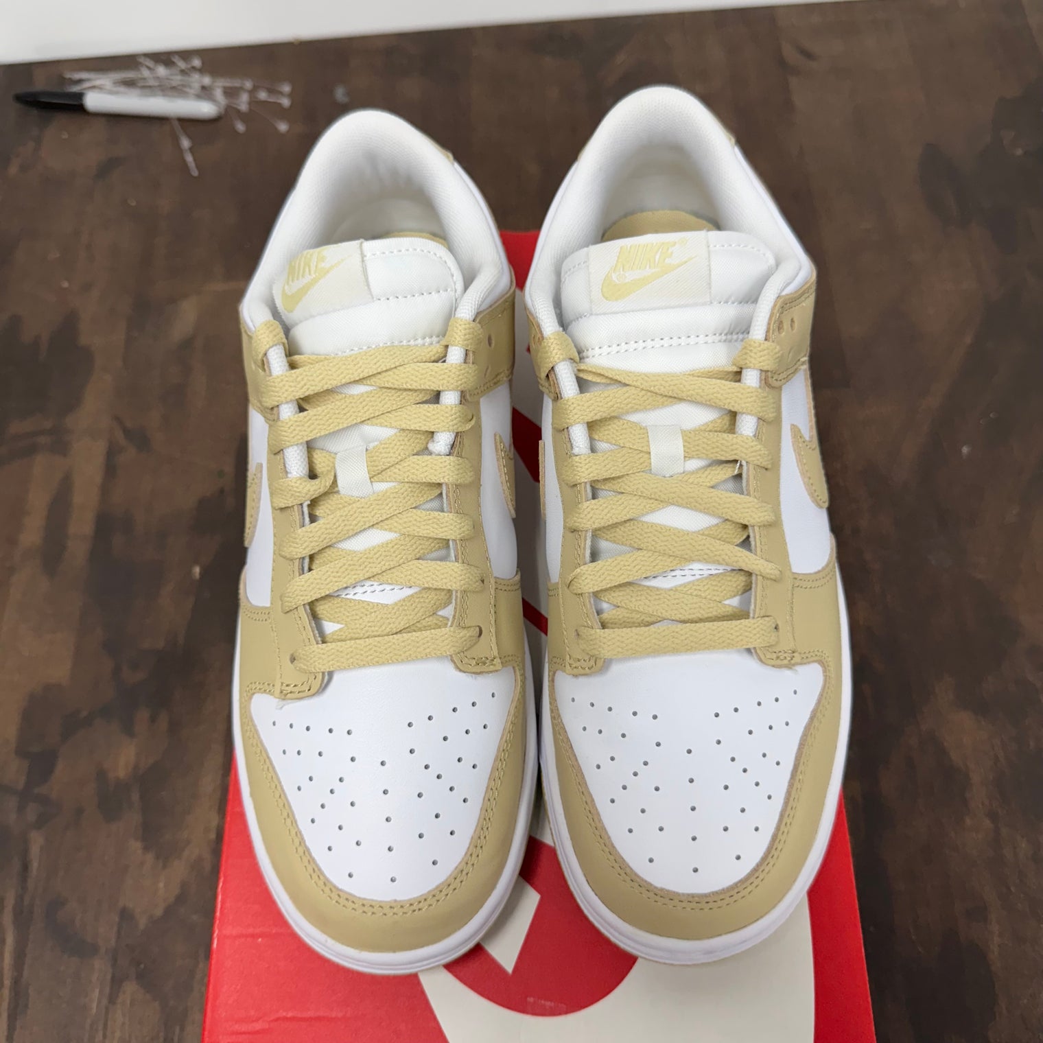 Team Gold Nike Dunk Low (USED)