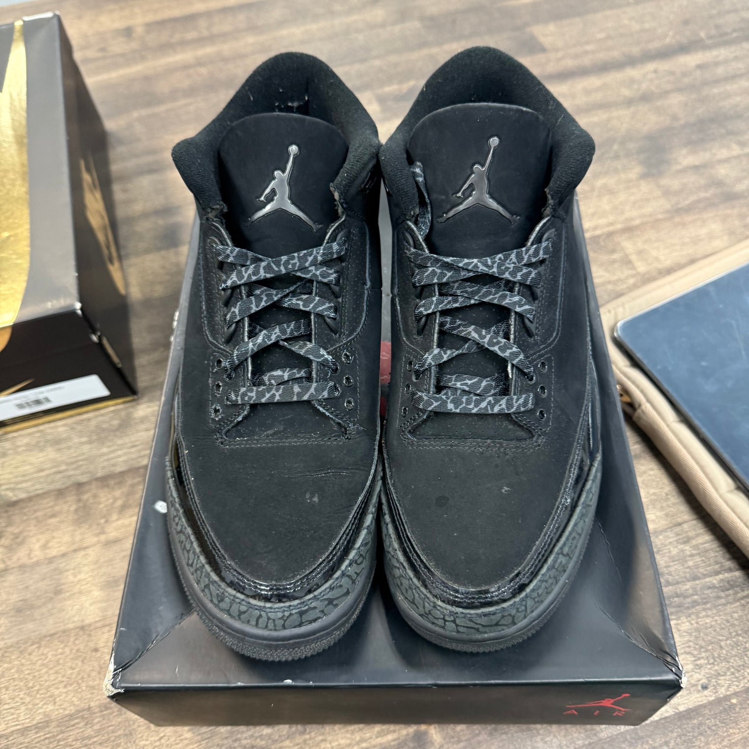 Black Cat Jordan 3 Retro (USED)