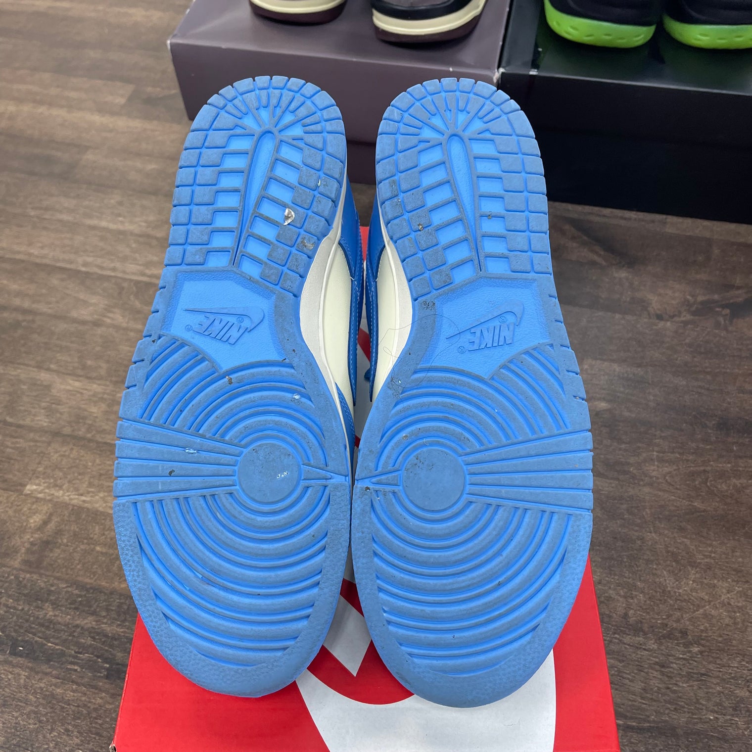 University Blue Dunk Low Retro (USED)