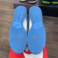 University Blue Dunk Low Retro (USED)