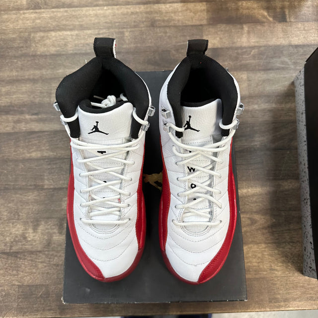 Cherry Jordan 12 Retro (2023) (GS) (Lightly Worn)