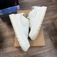 Summit White Light Bone Nike Air Force 1 Luxe (USED, No Box)