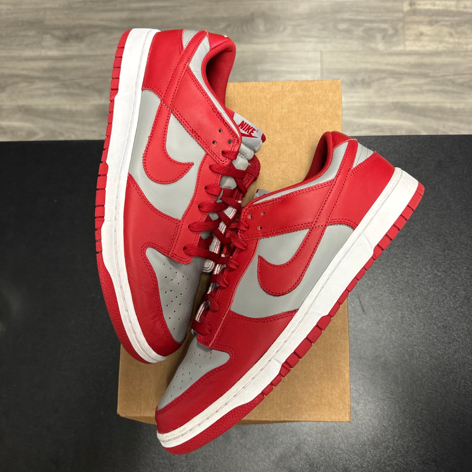 UNLV Nike Dunk Low (USED;NO BOX)