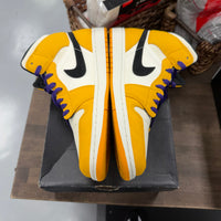Lakers Jordan 1 Mid SE (USED)