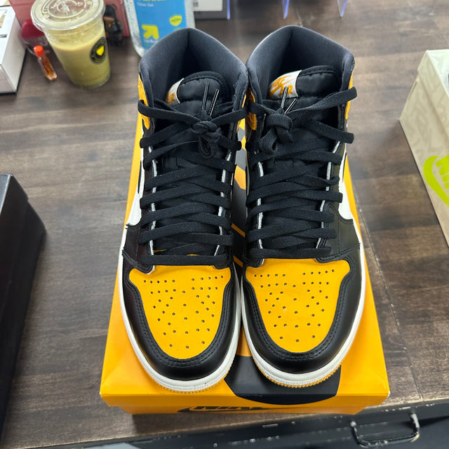 Taxi Yellow Toe Jordan 1 High (USED)