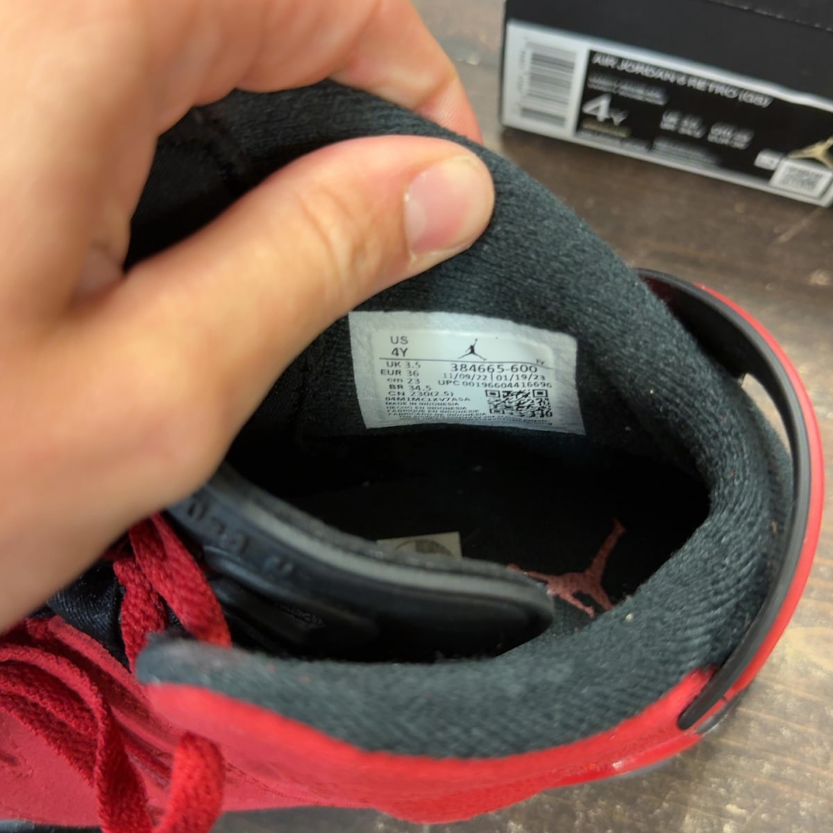 Jordan 6 Retro Toro Bravo (GS) - Image 7