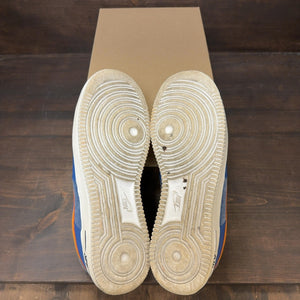 Blue Yellow Swoosh Nike Air Force 1 Low Size 10.5 (Pre-Owned) - Image 7