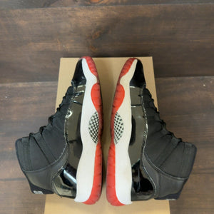 Jordan 11 Retro Playoffs Bred (2019) (GS) Size 7Y (Pre-Owned) - Image 5