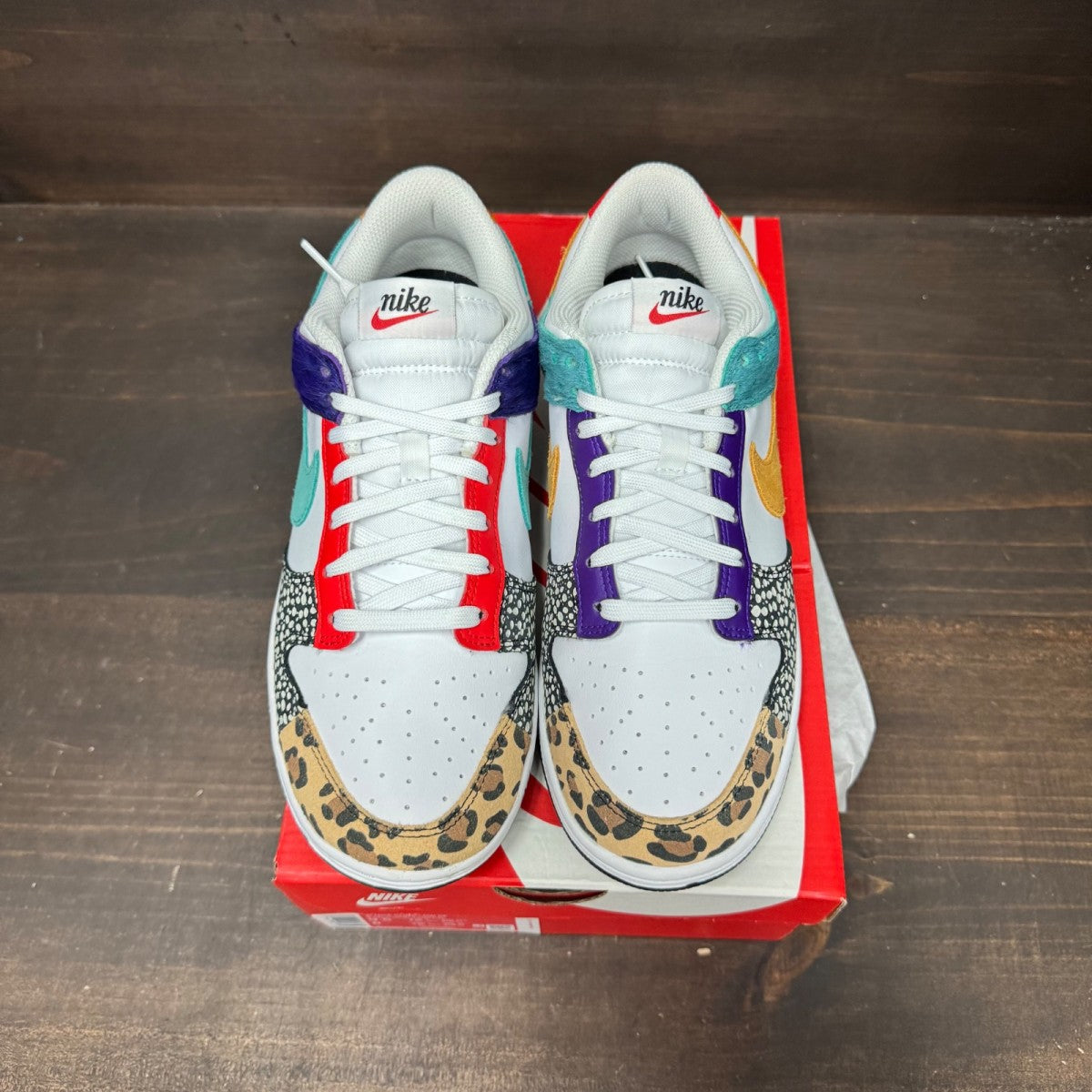 Nike Dunk Low Safari Mix (Women's) Size 9.5W (Pre-Owned)