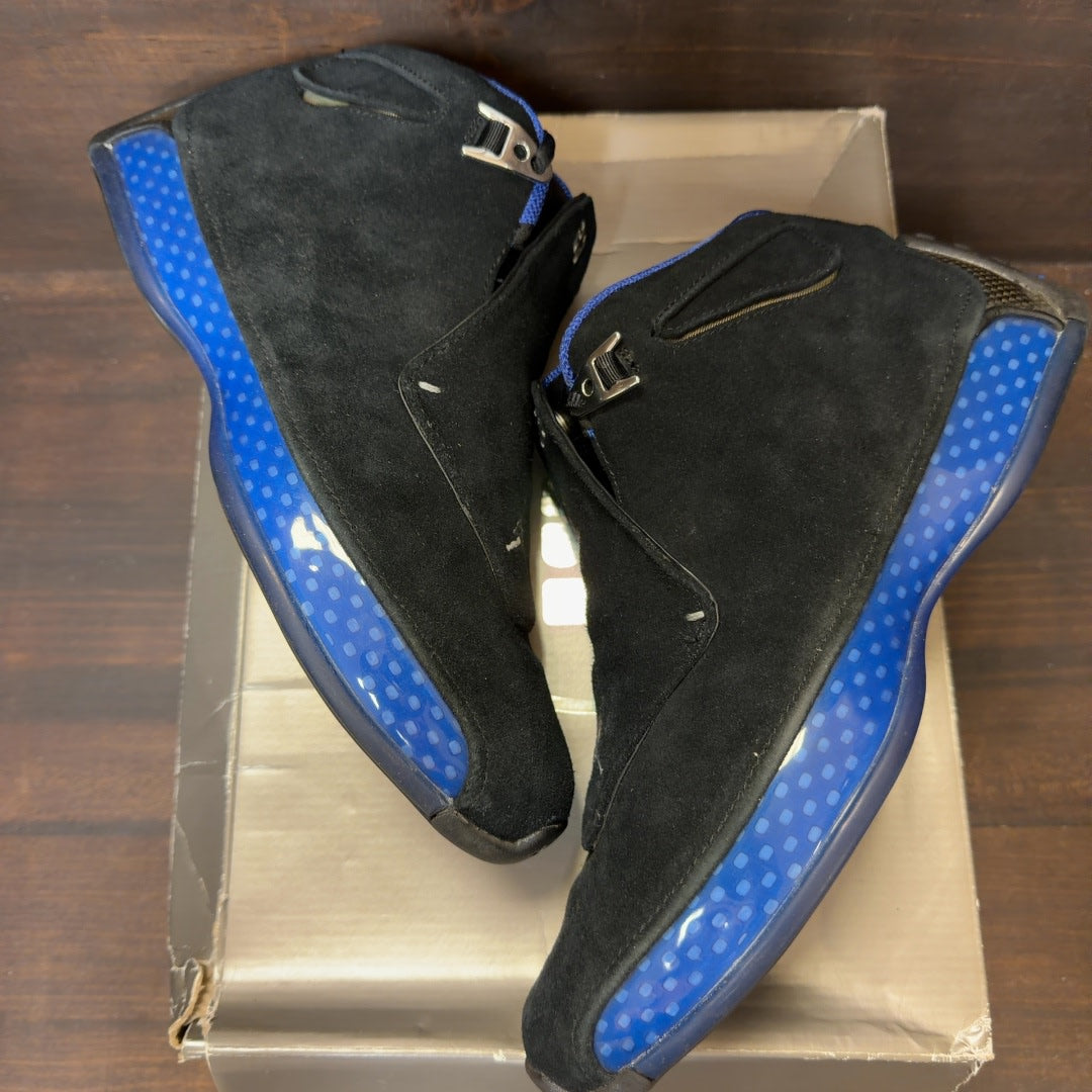 Jordan 18 Retro Black Sport Royal (2018) - Image 2