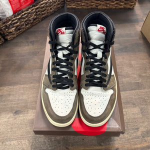 Jordan 1 Retro High OG SP Travis Scott Mocha Size 12 (Pre-Owned) - Image 2
