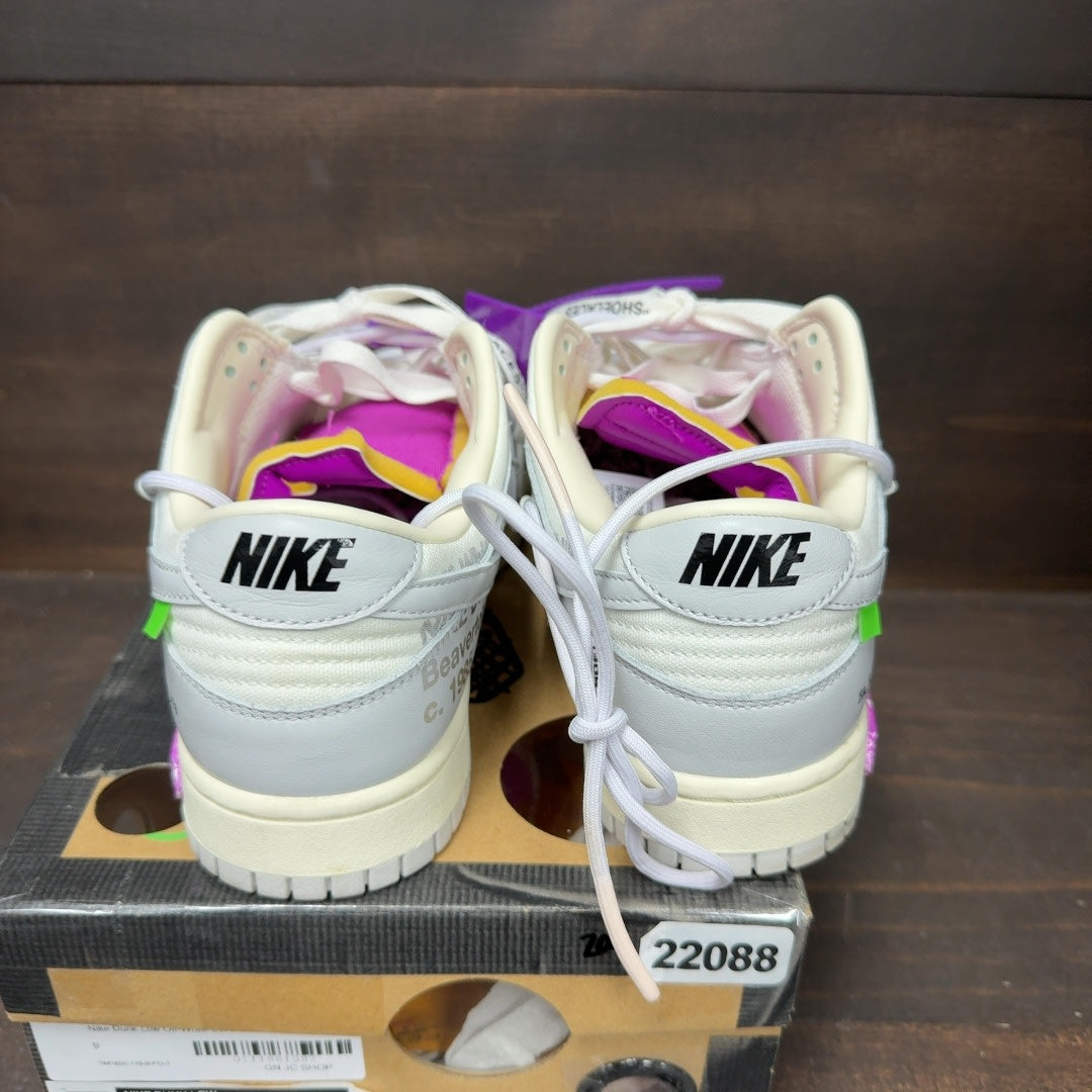 Nike Dunk Low Off-White Lot 3 - Image 4