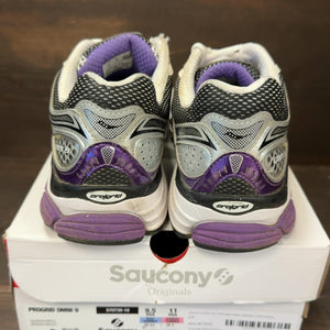 Saucony ProGrid Omni 9 White Black Silver Purple Size 9.5 (Pre-Owned) - aux