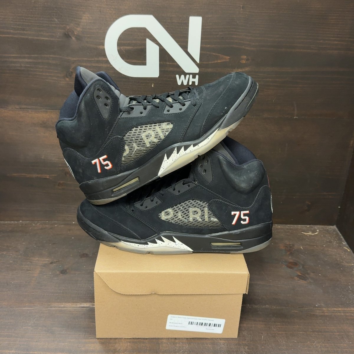 Jordan 5 Retro Paris Saint-Germain Size 13 (Pre-Owned) - front
