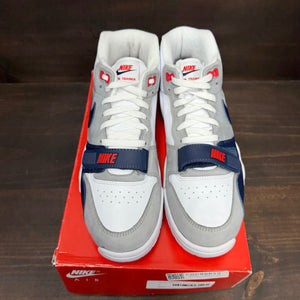 Nike Air Trainer 1 White Midnight Navy Medium Grey - Image 3