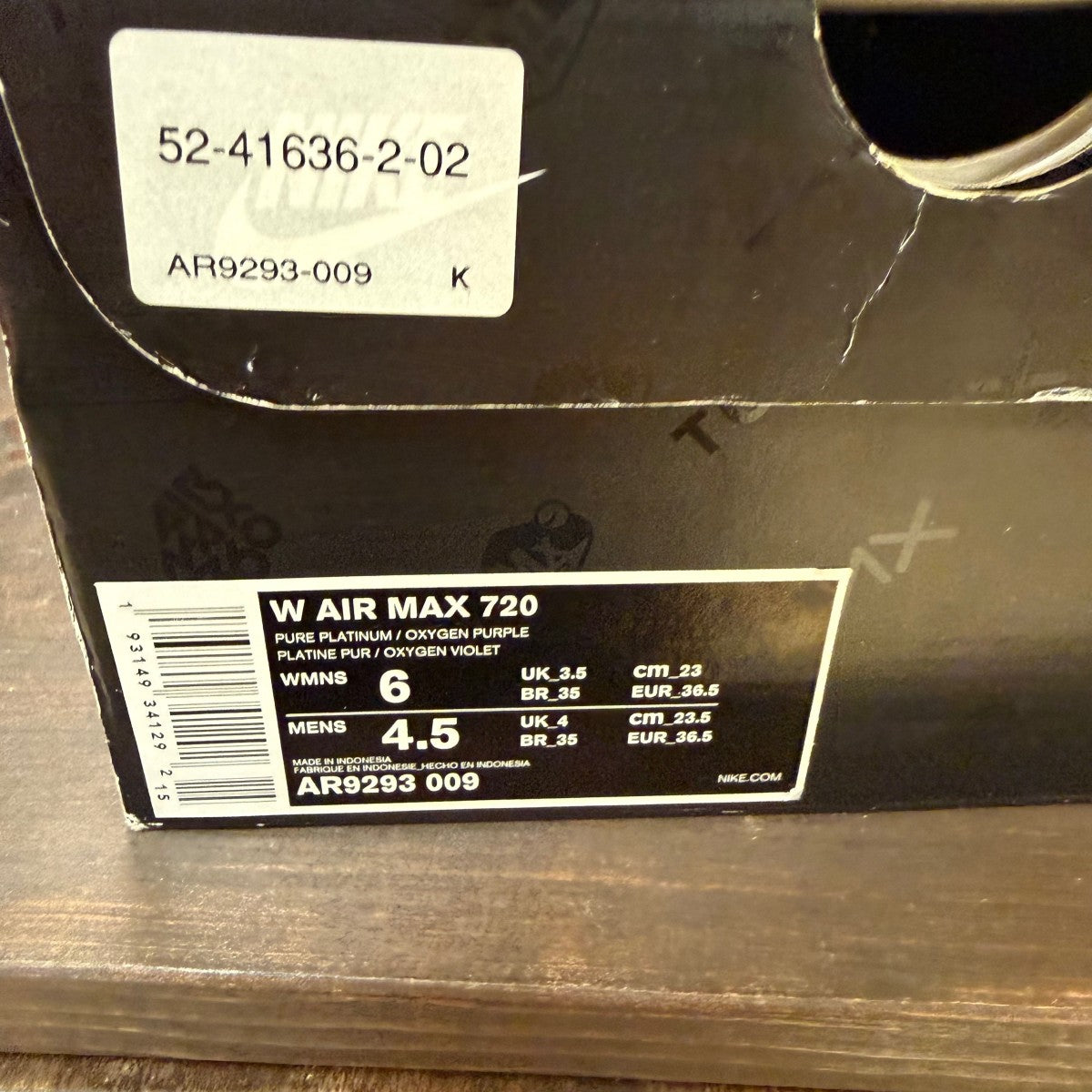 Nike Air Max 720 Pure Platinum Oxygen Purple (Women's) - Image 7