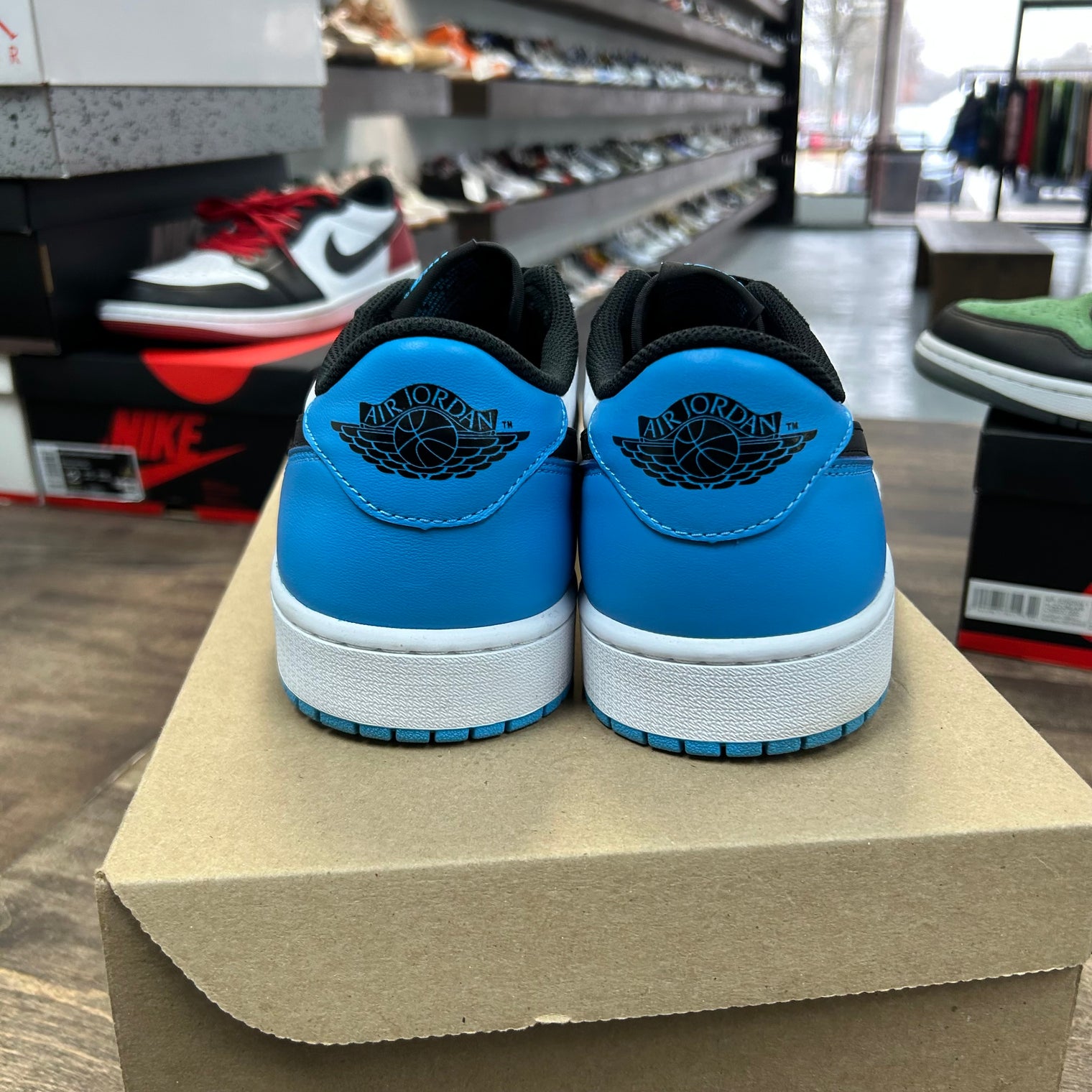 UNC Powder Blue Jordan 1 Low OG (USED, No Box)