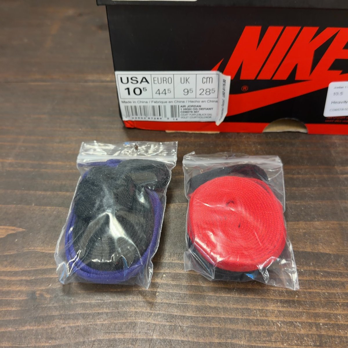 Jordan 1 Retro High OG Defiant SB LA to Chicago Size 10.5 (Pre-Owned) - aux