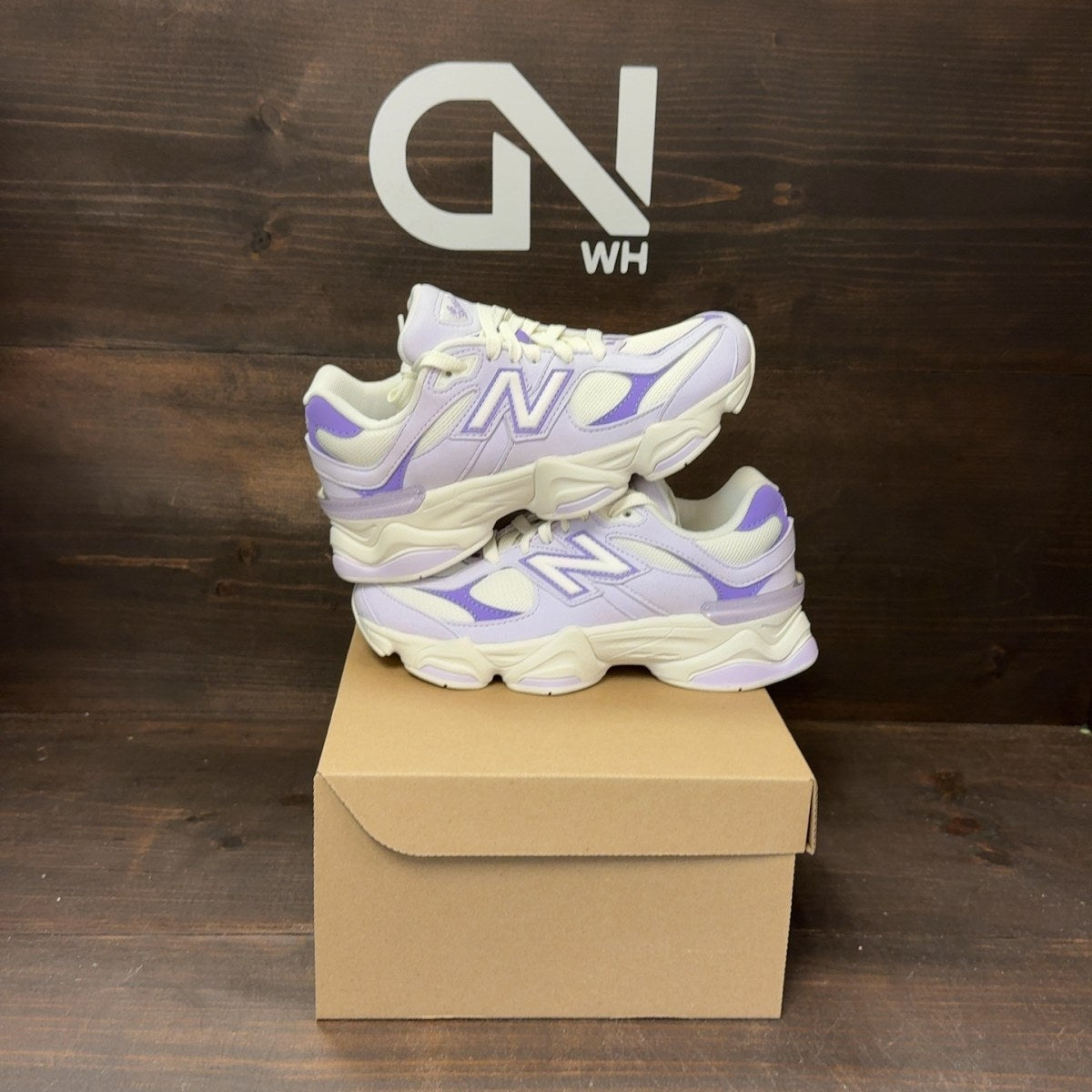 New Balance 9060 Purple Violet (GS) Size 4Y - Image 1